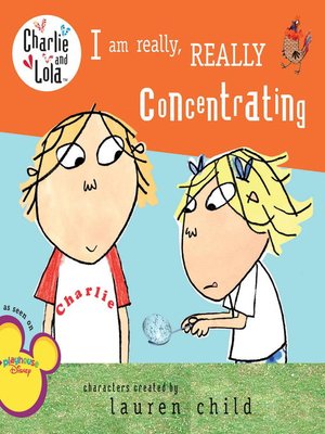 cover image of I Am Really, Really Concentrating